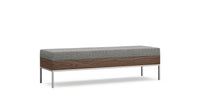 Alia Bench / Image / White Sweep / Bn Metal 001