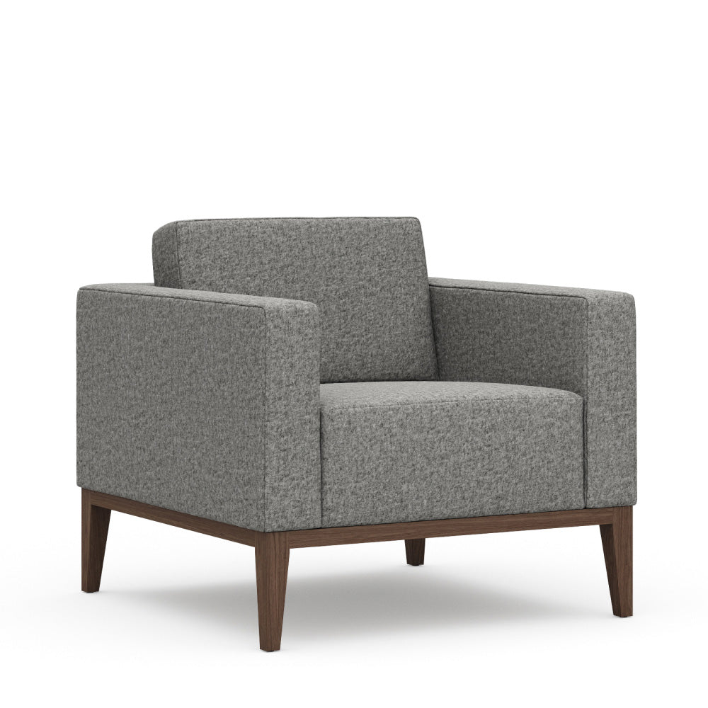 Alia Lounge — 2639 Wood Base / Fully Upholstered