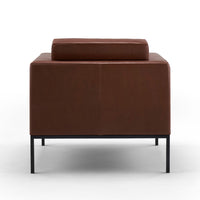Alia Lounge / Image / White Sweep / Ln Metal Fullupholst 005