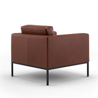 Alia Lounge / Image / White Sweep / Ln Metal Fullupholst 006