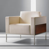 Alia Lounge / Image / White Sweep / Ln Metal Woodsurrnd 004