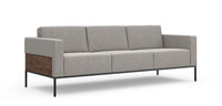 Alia Sofa / Image / White Sweep / Sf Metal Woodsurrnd 001