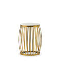 Cavea Occasional Tables / Category / White Sweep / Occasional Table Side Round Convex 001