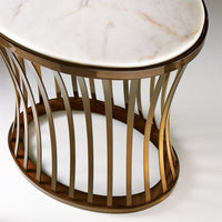 Cavea Occasional Tables / Image / Detail / Occasional Table Side Concave Oval 001