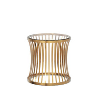 Cavea Occasional Tables / Image / White Sweep / Occasional Table Side Oval Concave 001