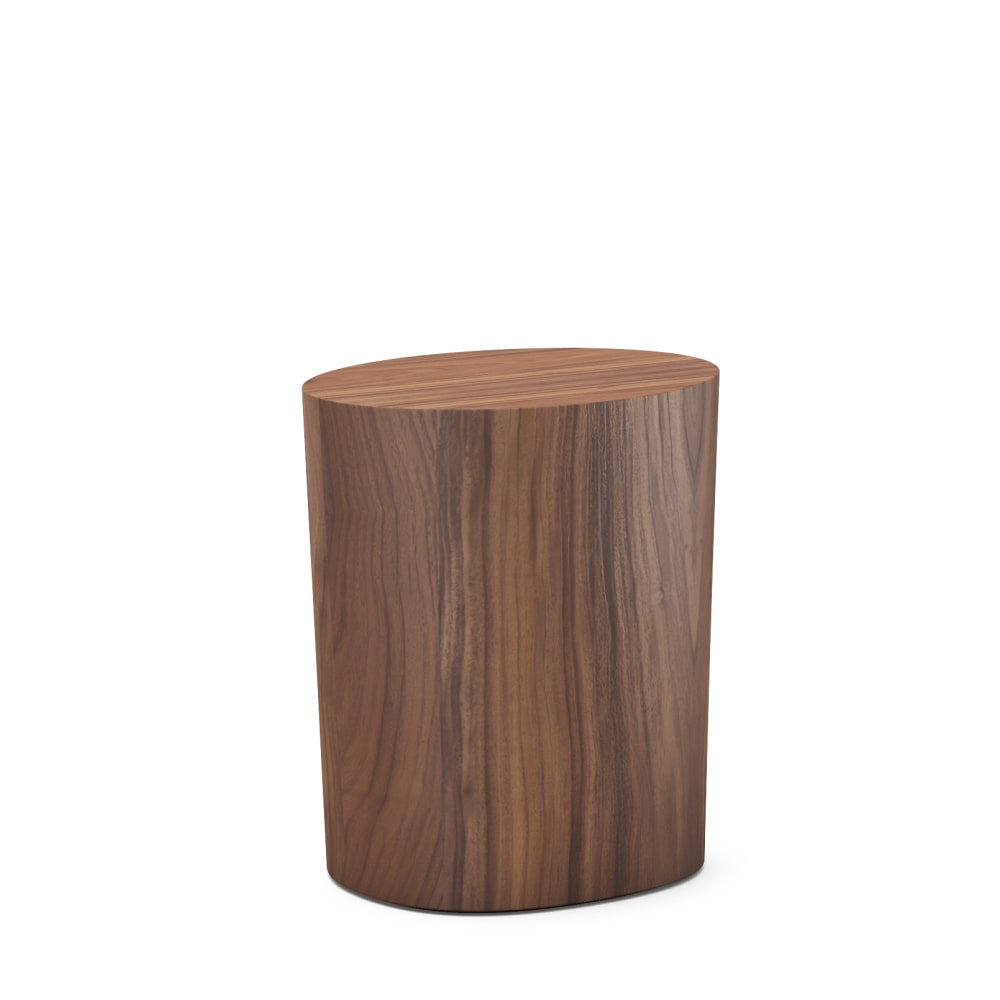 Christina Occasional Tables / Category / White Sweep / Occasional Table Side Oval Tapered 001
