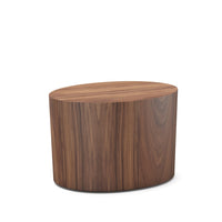 Christina Occasional Tables / Image / White Sweep / Occasional Table Coffee Oval Tapered 002