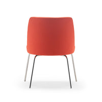 Clover Chair / Image / White Sweep / Gs Metal Armless 004