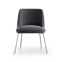 Clover Chair / Image / White Sweep / Gs Metal Armless 006