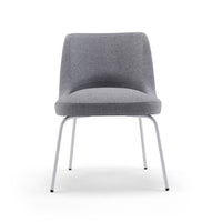 Clover Chair / Image / White Sweep / Gs Metal Armless 007