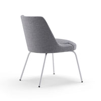 Clover Chair / Image / White Sweep / Gs Metal Armless 010