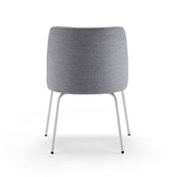 Clover Chair / Image / White Sweep / Gs Metal Armless 011