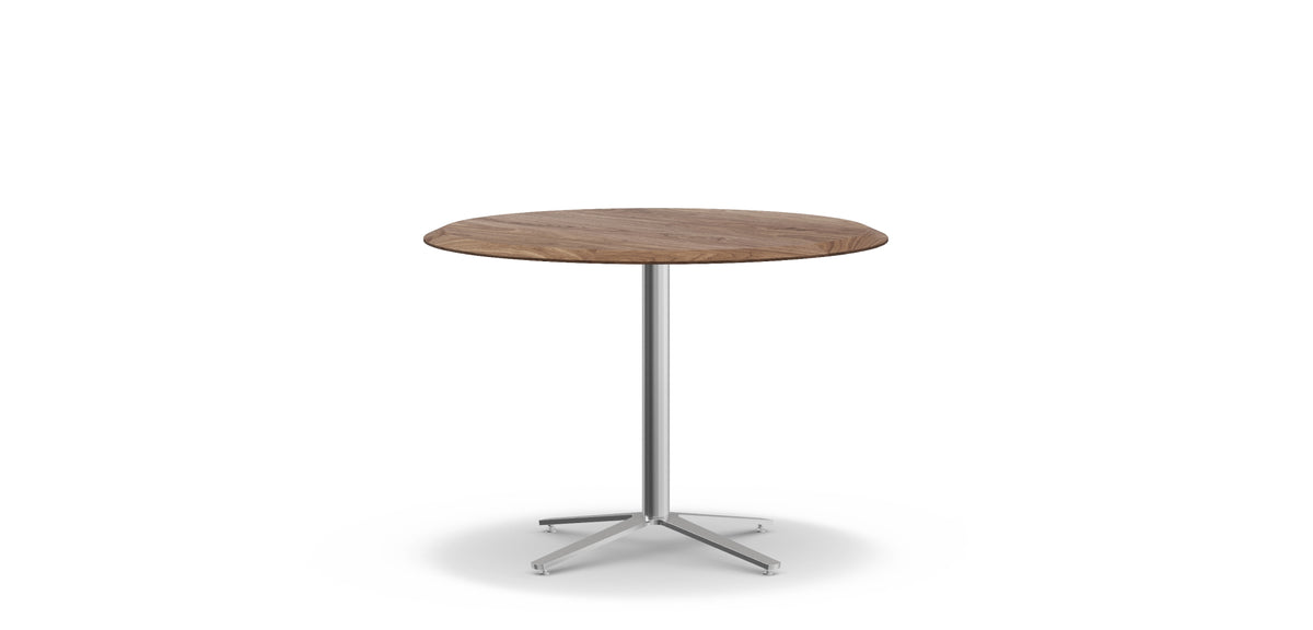 Clover Meeting Table / Category / White Sweep / Dining Round 001