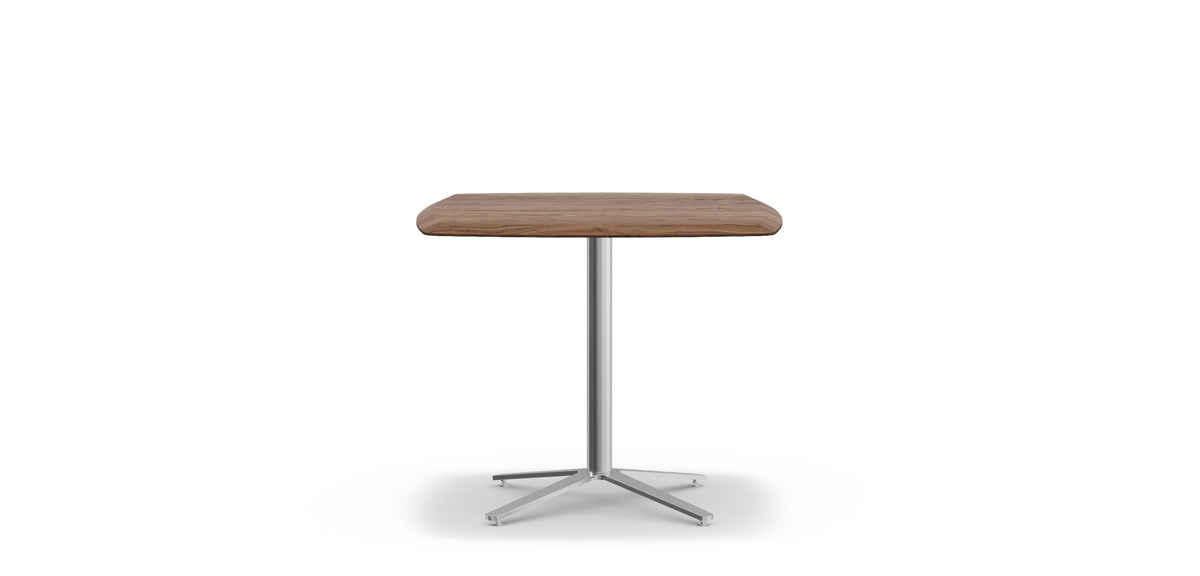 Clover Meeting Table — Column Base / Square Dining Table