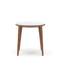Clover Occasional Tables / Category / White Sweep / Occasional Table Side Wood Round 001