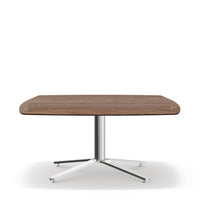 Clover Occasional Tables / Image / White Sweep / Occasional Table Coffee Column Square 001