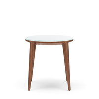 Clover Occasional Tables / Image / White Sweep / Occasional Table Side Wood Round 001
