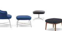 Clover Ottoman / Image / White Sweep / Bn 001