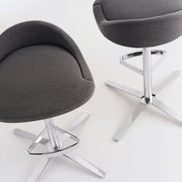 Clover Stool / Image / Detail / St Column Lowbk 001