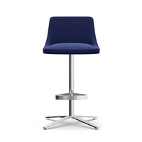 Clover Stool / Image / White Sweep / St Column Highbk 001