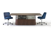 Cuff Meeting Table / Image / White Sweep / Clover 002