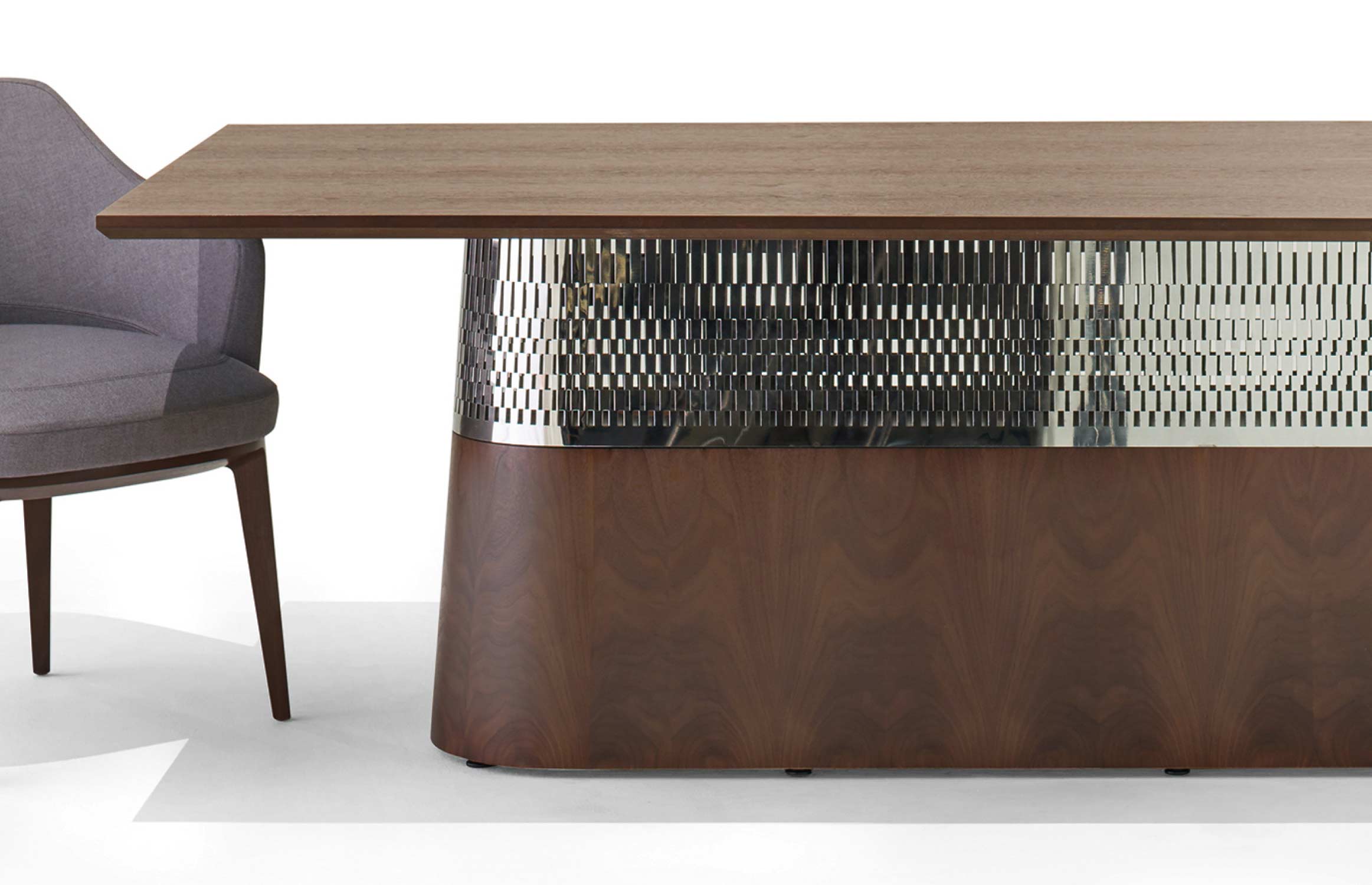 Cuff Meeting Table / Slide / White Sweep / Clover 001