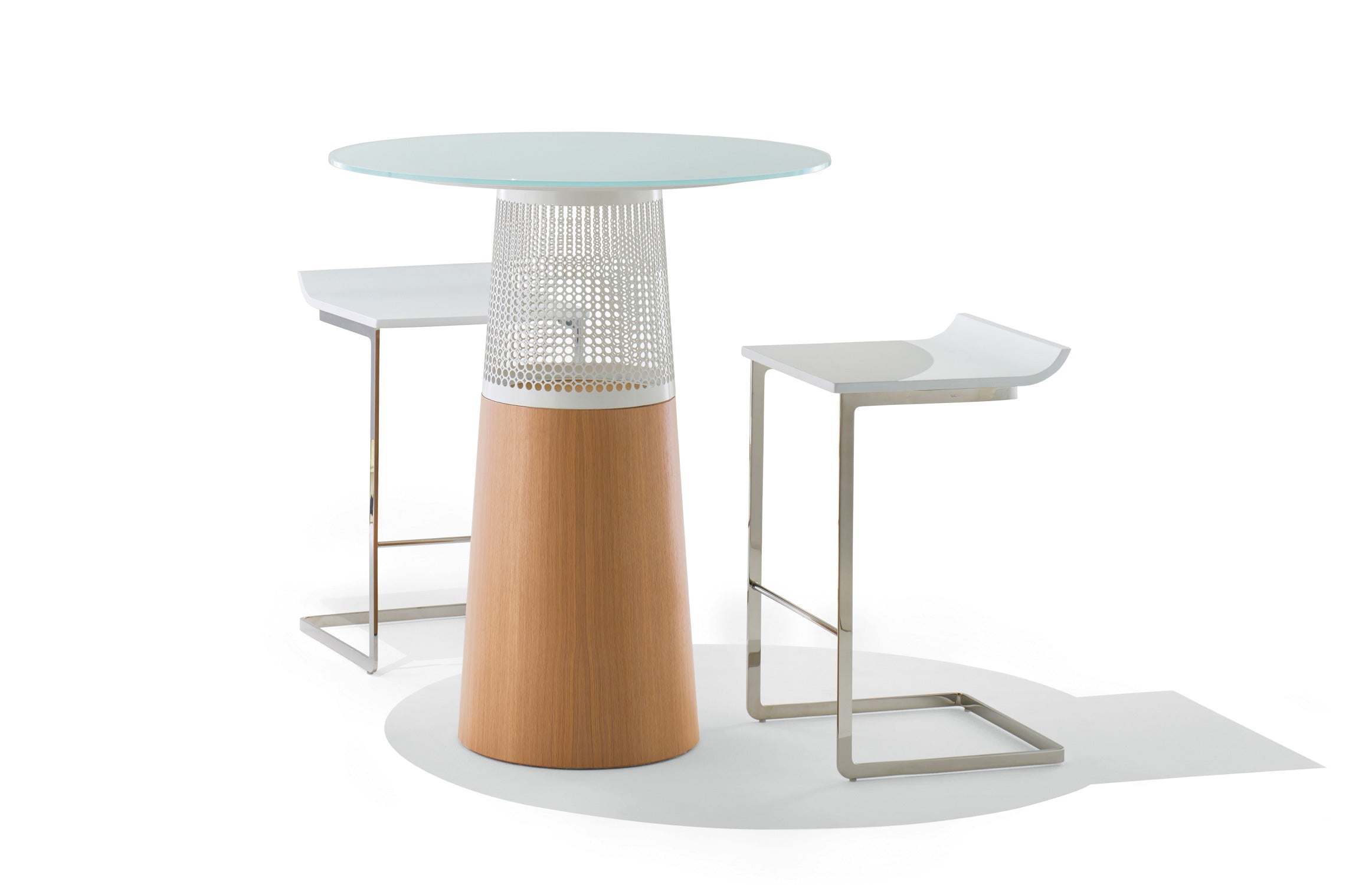 Cuff Meeting Table / Slide / White Sweep / Lounge 001