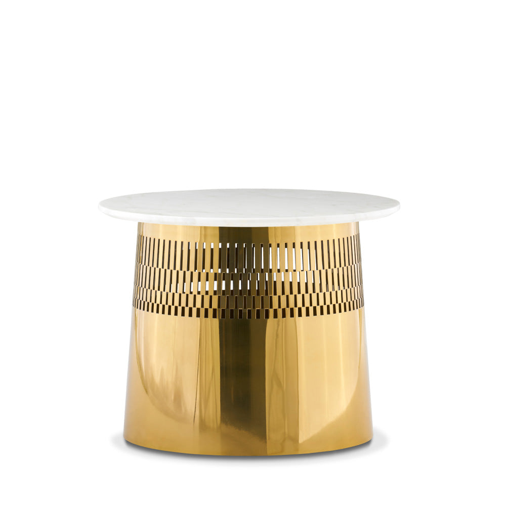 Cuff Occasional Tables — Side / Round / Metal Base