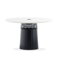 Cuff Occasional Tables / Image / White Sweep / Occasional Table Lounge Metal 002