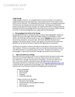 Freight Program