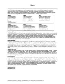 Material Info Stone