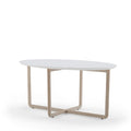 Current Occasional Tables / Category / White Sweep / Occasional Table Wood Coffee Oval 001
