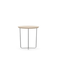 Current Occasional Tables / Image / White Sweep / Occasional Table Metal Side Round 002