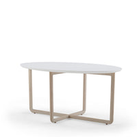 Current Occasional Tables / Image / White Sweep / Occasional Table Wood Coffee Oval 001
