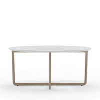 Current Occasional Tables / Image / White Sweep / Occasional Table Wood Coffee Oval 002