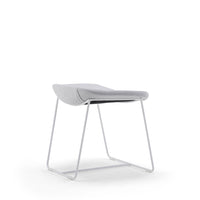Current Stool / Image / White Sweep / St Metal Low 004