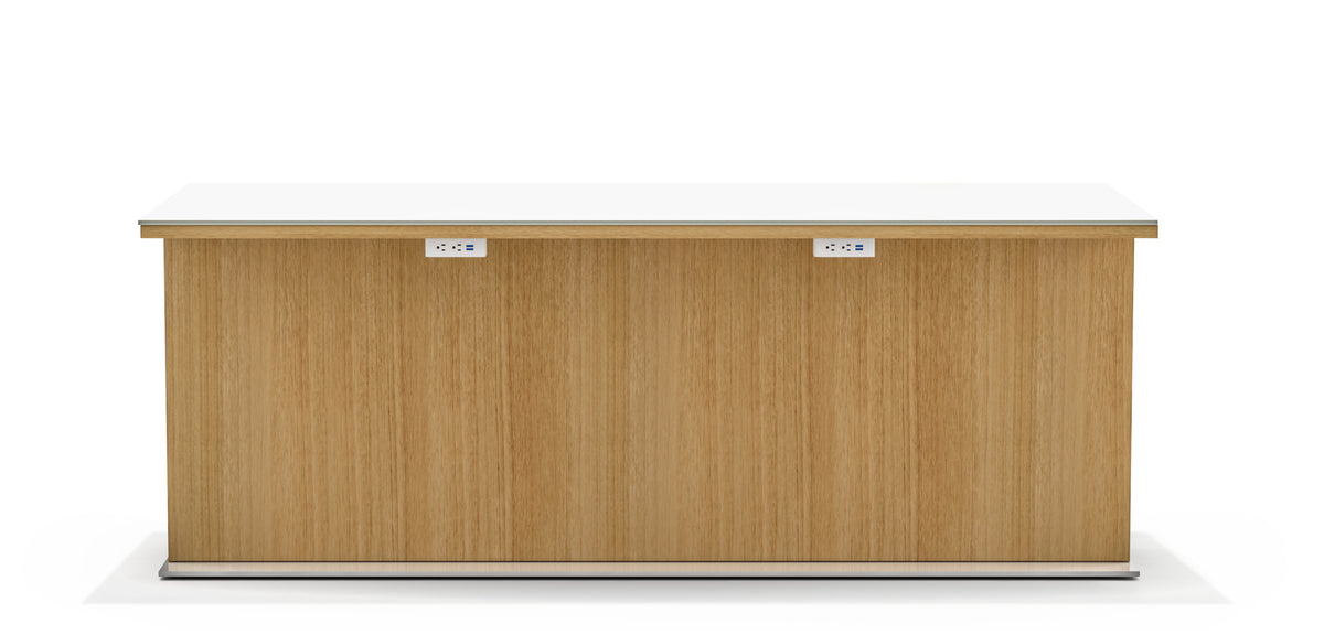 Facade Meeting Table — Wood Base / Conference Table