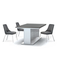 Facade Meeting Table / Image / White Sweep / Clover 001