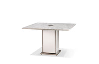 Fortis Meeting Table / Image / White Sweep / Dining Square 003