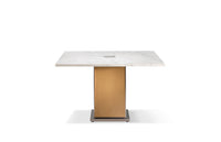 Fortis Meeting Table / Image / White Sweep / Dining Square 004