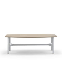 Lisa Occasional Tables / Image / White Sweep / Occasional Table Coffee Boat 003