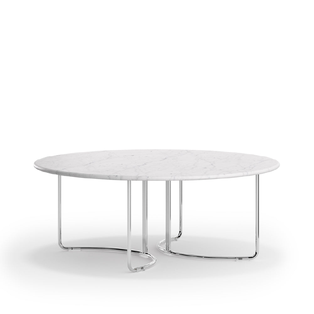 Lloyd Occasional Tables — Coffee / Round / Metal Base