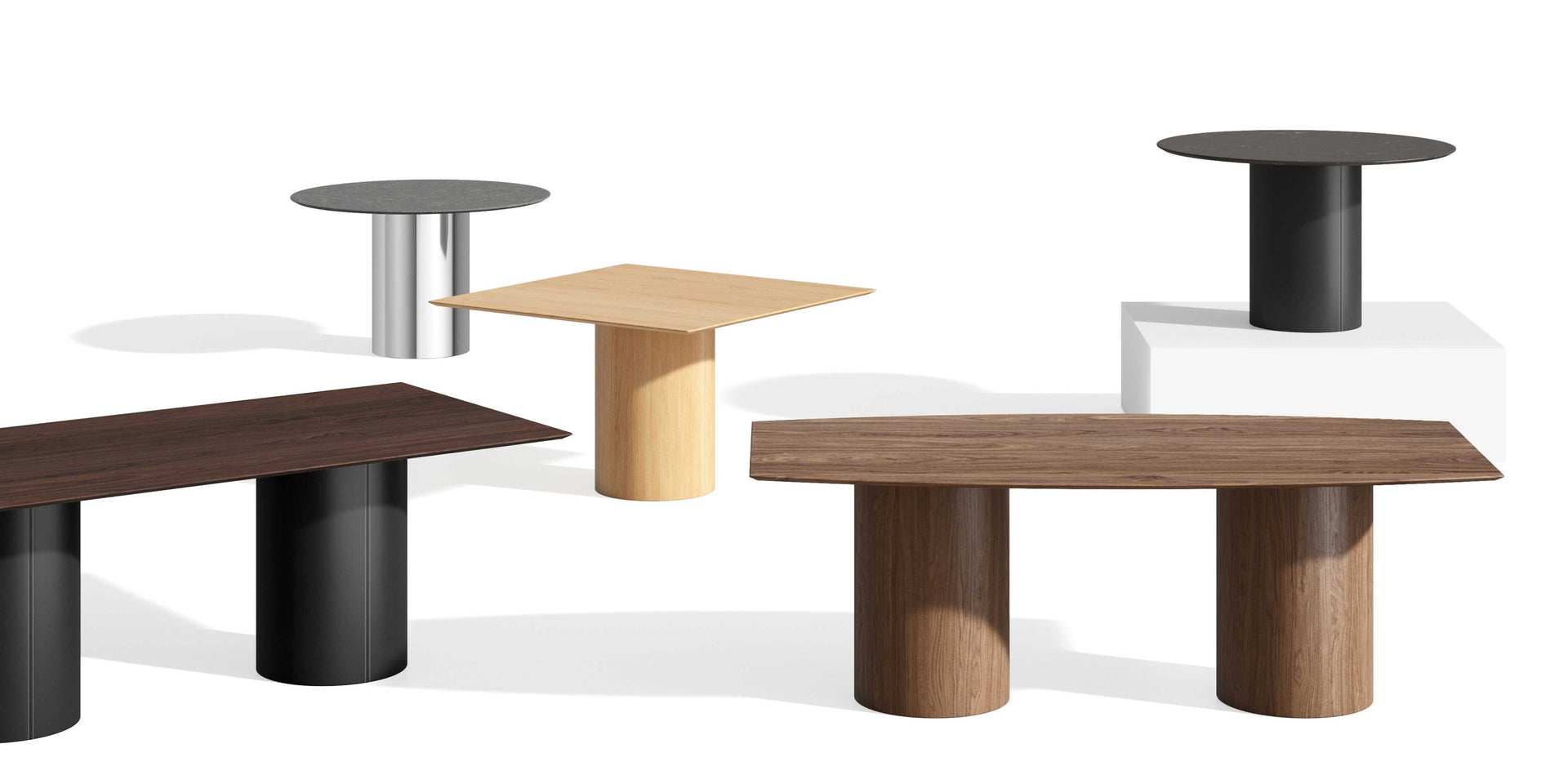 Metros Meeting Table / Hero / White Sweep / Meeting Table 001