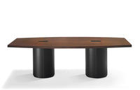 Metros Meeting Table / Image / White Sweep / Conference Boat 002