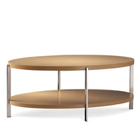 Morgan Occasional Tables / Image / White Sweep / Occasional Table Coffee Oval 002