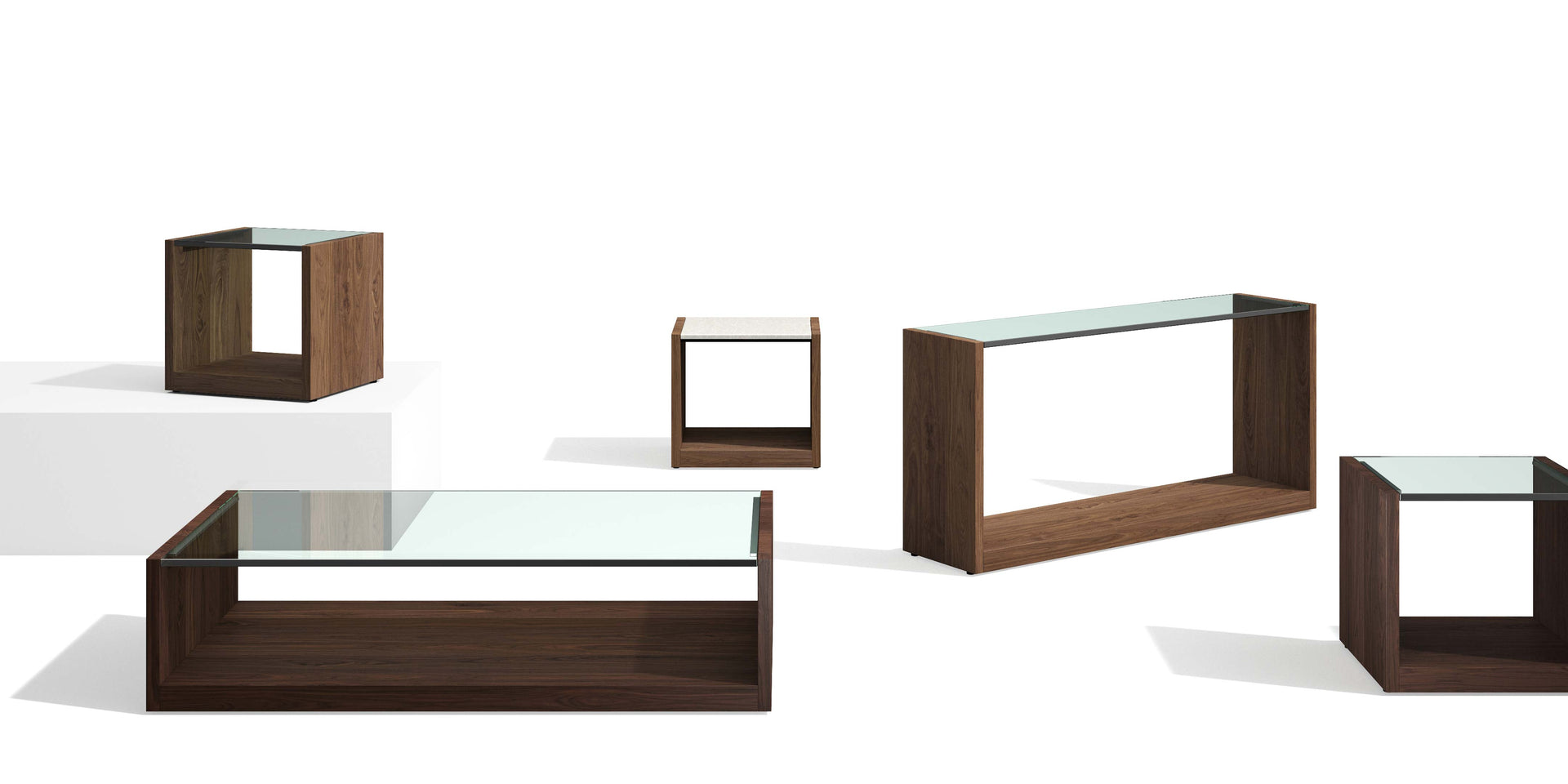 Novo Occasional Tables / Hero / White Sweep / Occasional Table 001