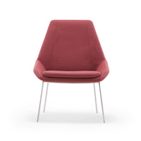 Port Lounge / Image / White Sweep / Ln Metal Highbk 002
