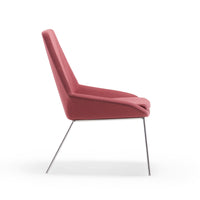 Port Lounge / Image / White Sweep / Ln Metal Highbk 003