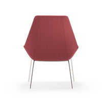 Port Lounge / Image / White Sweep / Ln Metal Highbk 004