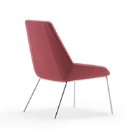 Port Lounge / Image / White Sweep / Ln Metal Highbk 005